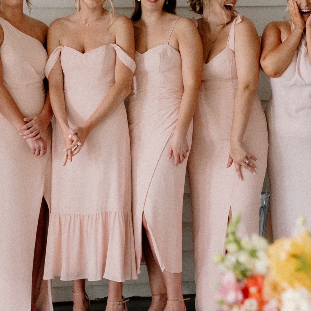 BHLDN Emmanuel Georgette Dress